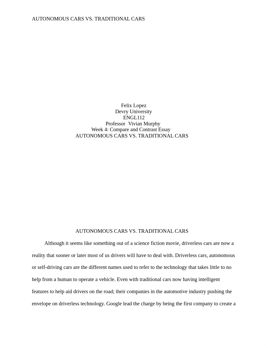 AUTONOMOUS CARS VS. TRADITIONAL CARS (Update).docx_d3bpva946ak_page1