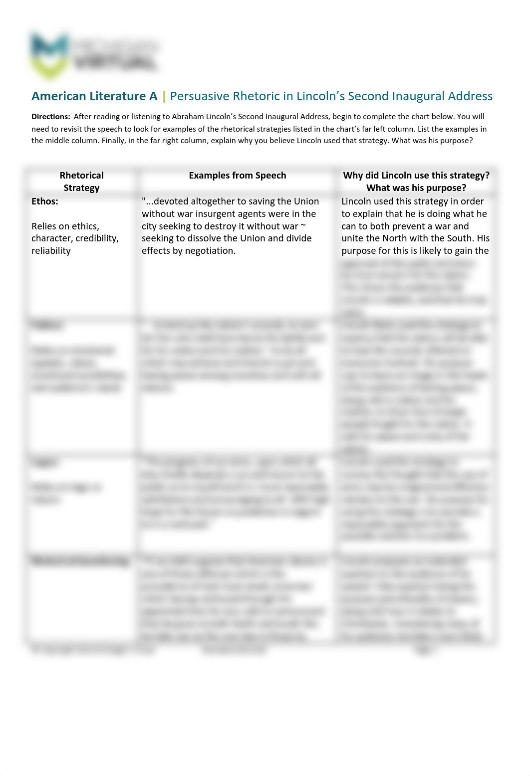 Persuasive Rhetoric in Lincoln's Second Inaugural Address Graphic Organizer.pdf_d3bqysc8ogz_page1