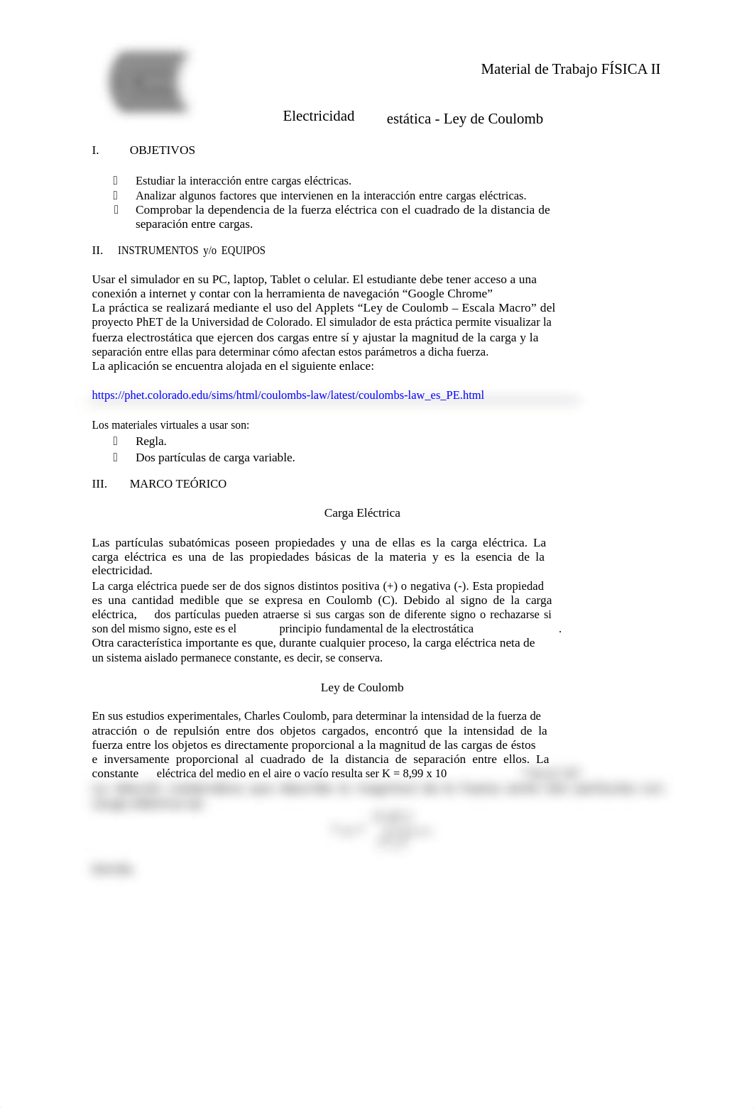LABORATORIO Electricidad estática - Ley de Coulomb.docx_d3btheiifc7_page1