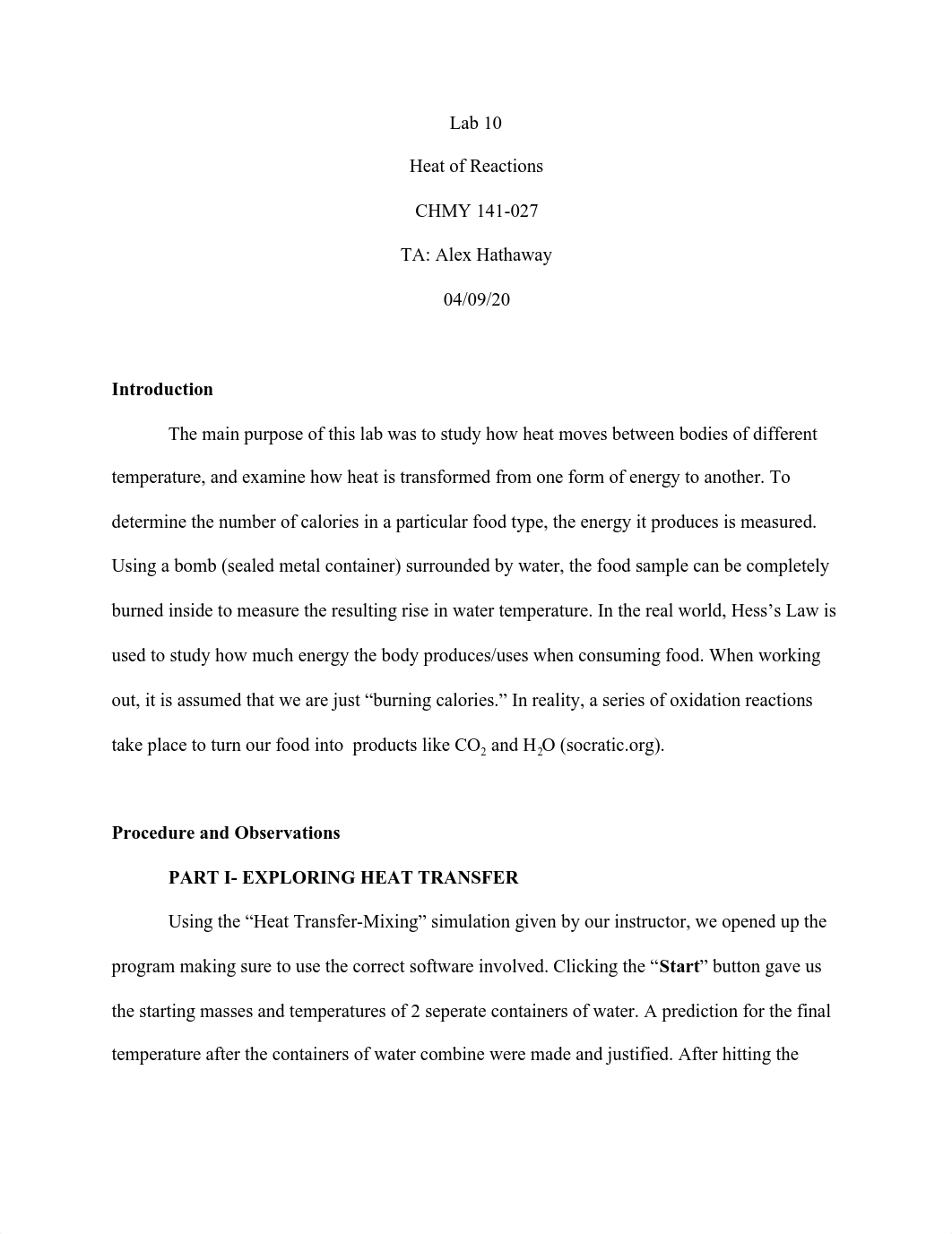 Lab 10- Heats of Reaction.pdf_d3bx6vfov4n_page1