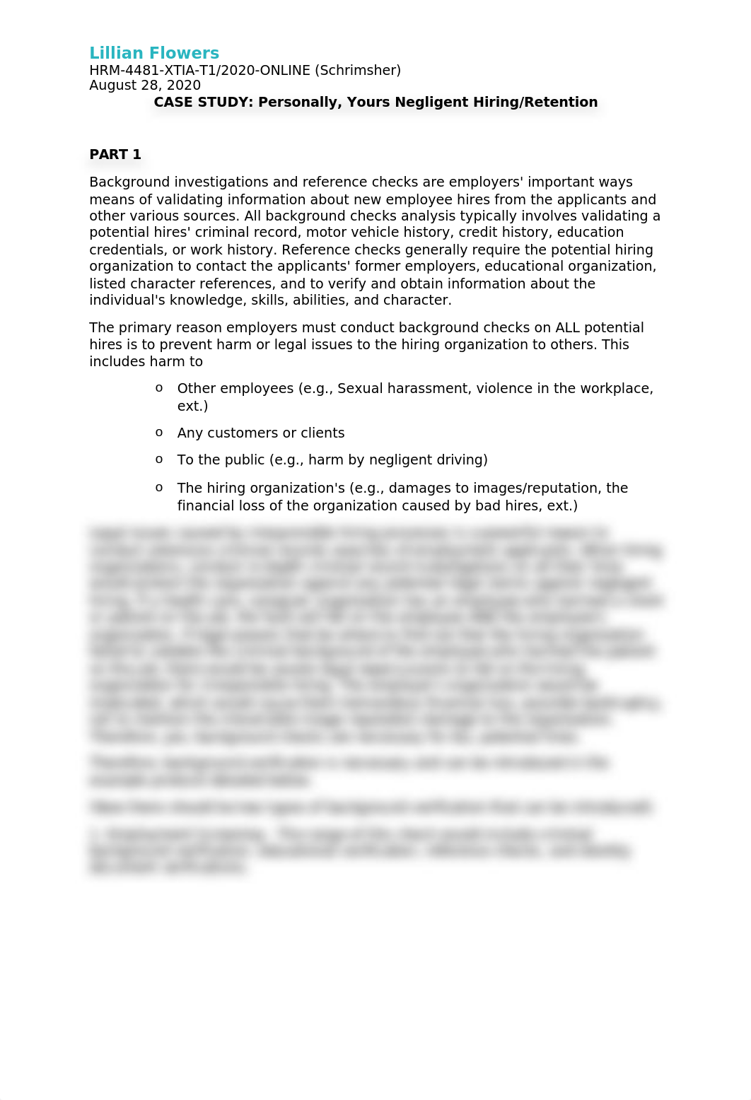 CASE STUDY Personally Yours Negligent Hiring Retention.docx_d3c1x2oj45v_page1