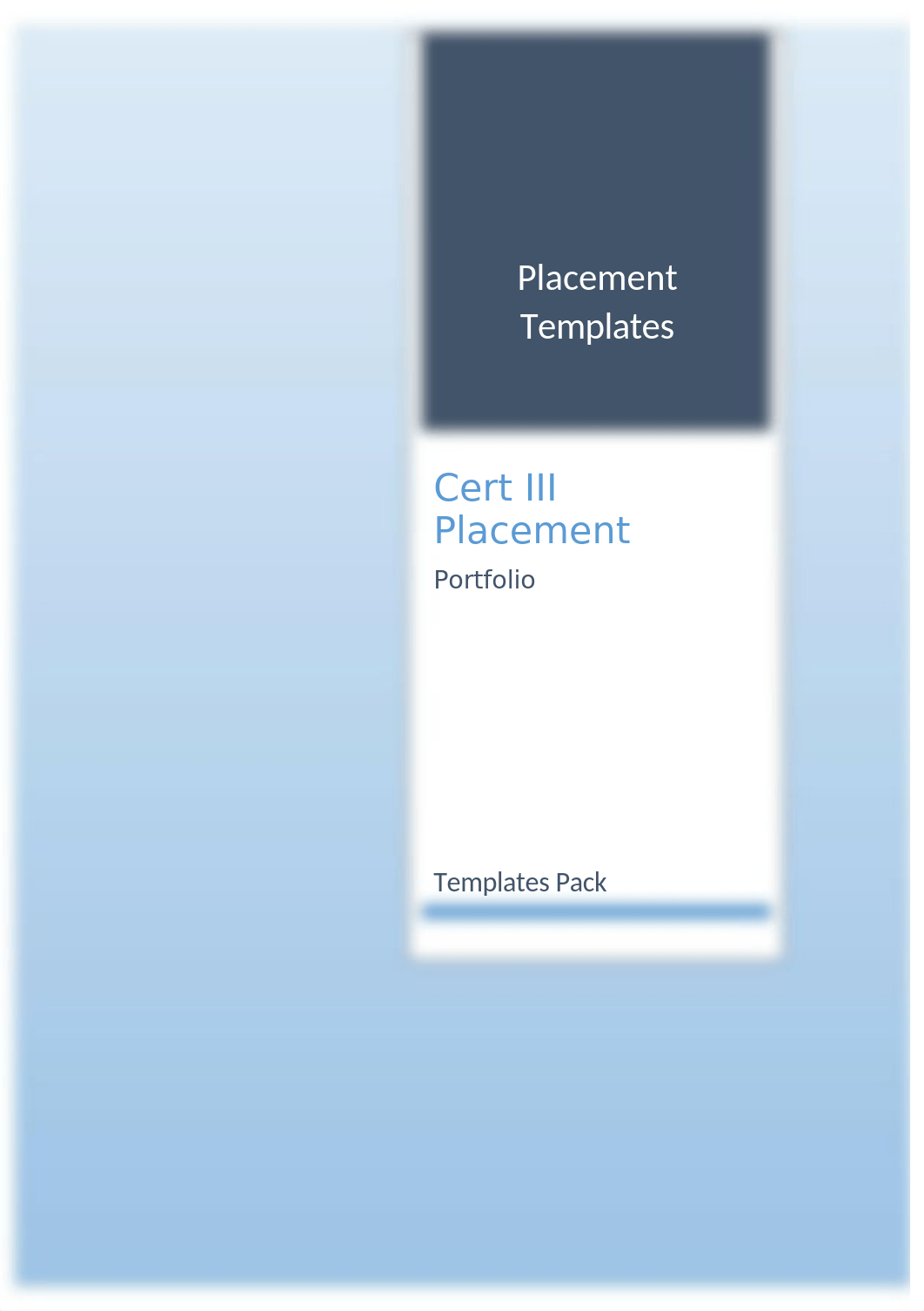 Updated Cert III Portfolio Templates Pack new.docx_d3ca4ahs2f7_page1