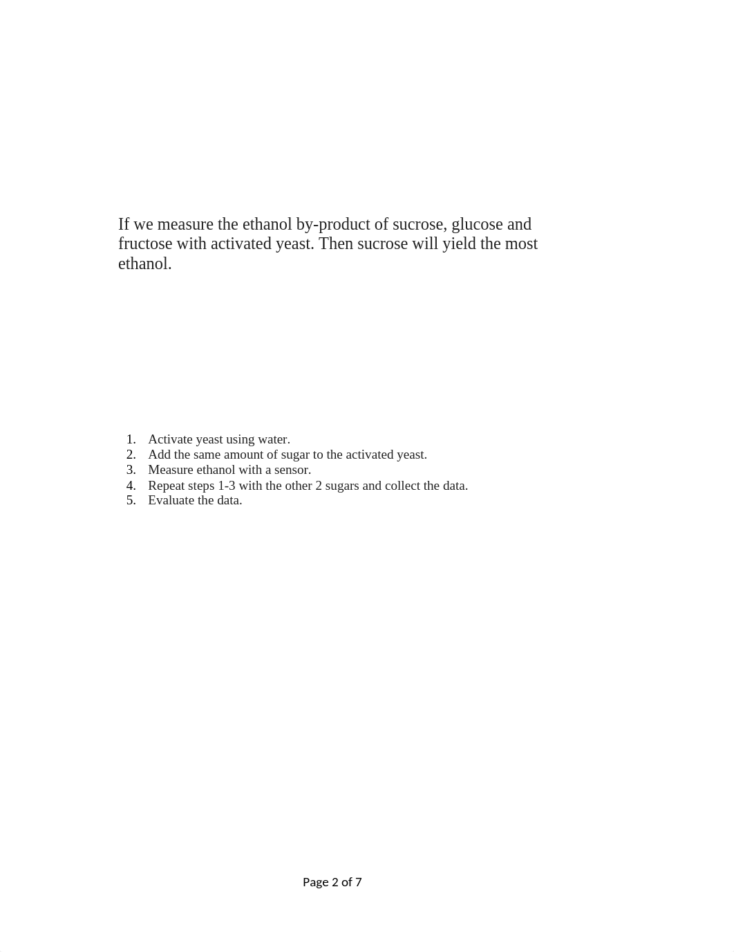 Saccharomyces Cerevisiae Fermentation Lab Report.docx_d3cfelj9qgz_page2