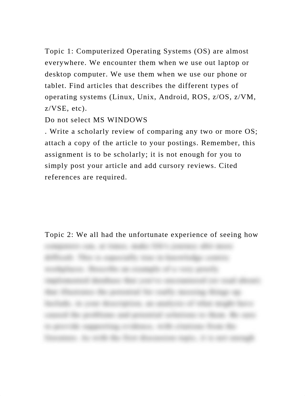 Topic 1 Computerized Operating Systems (OS) are almost everywhere. .docx_d3cg0cn2g2n_page2