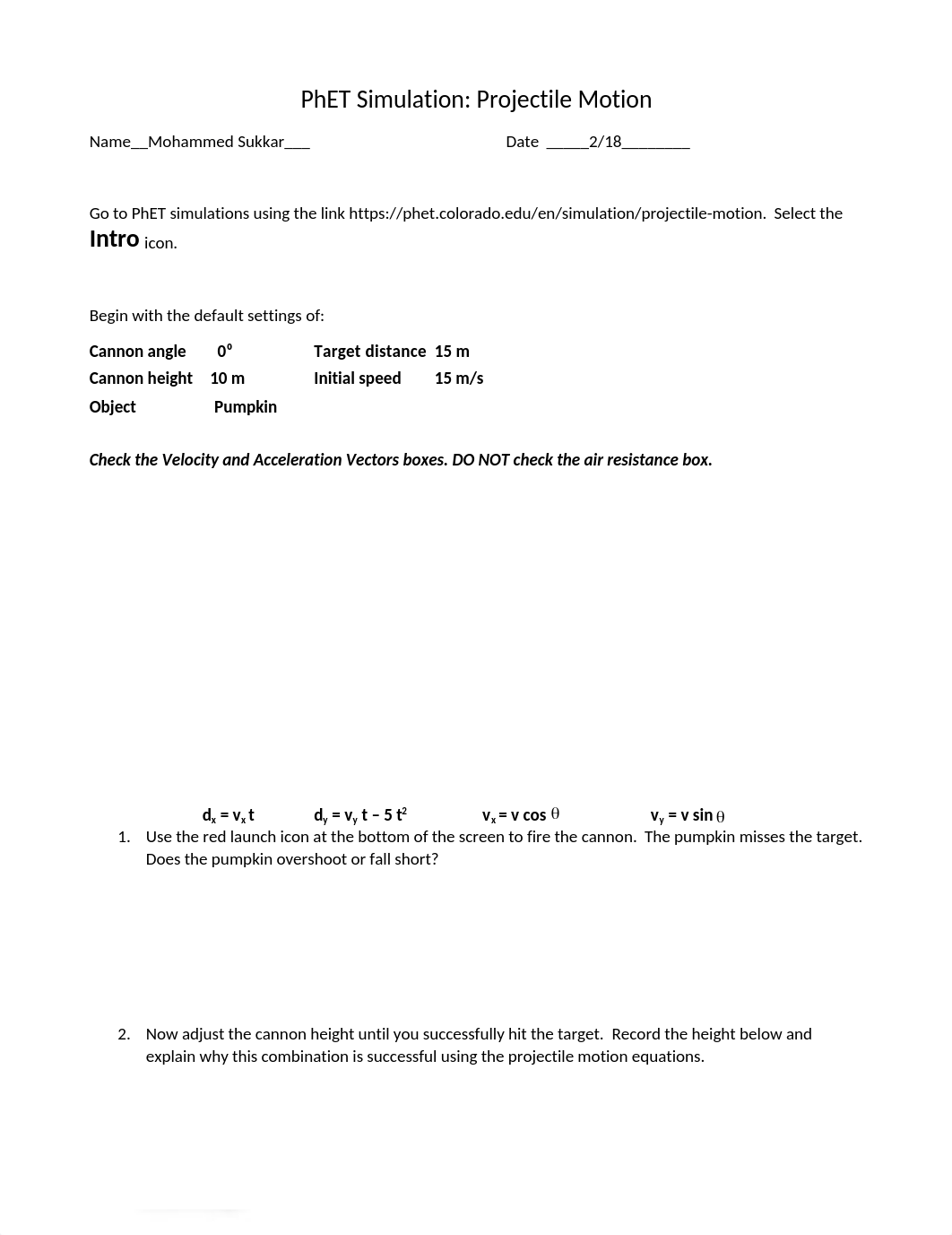 Lab Activity - PhET Projectile Motion.docx_d3cqn6ib7br_page1