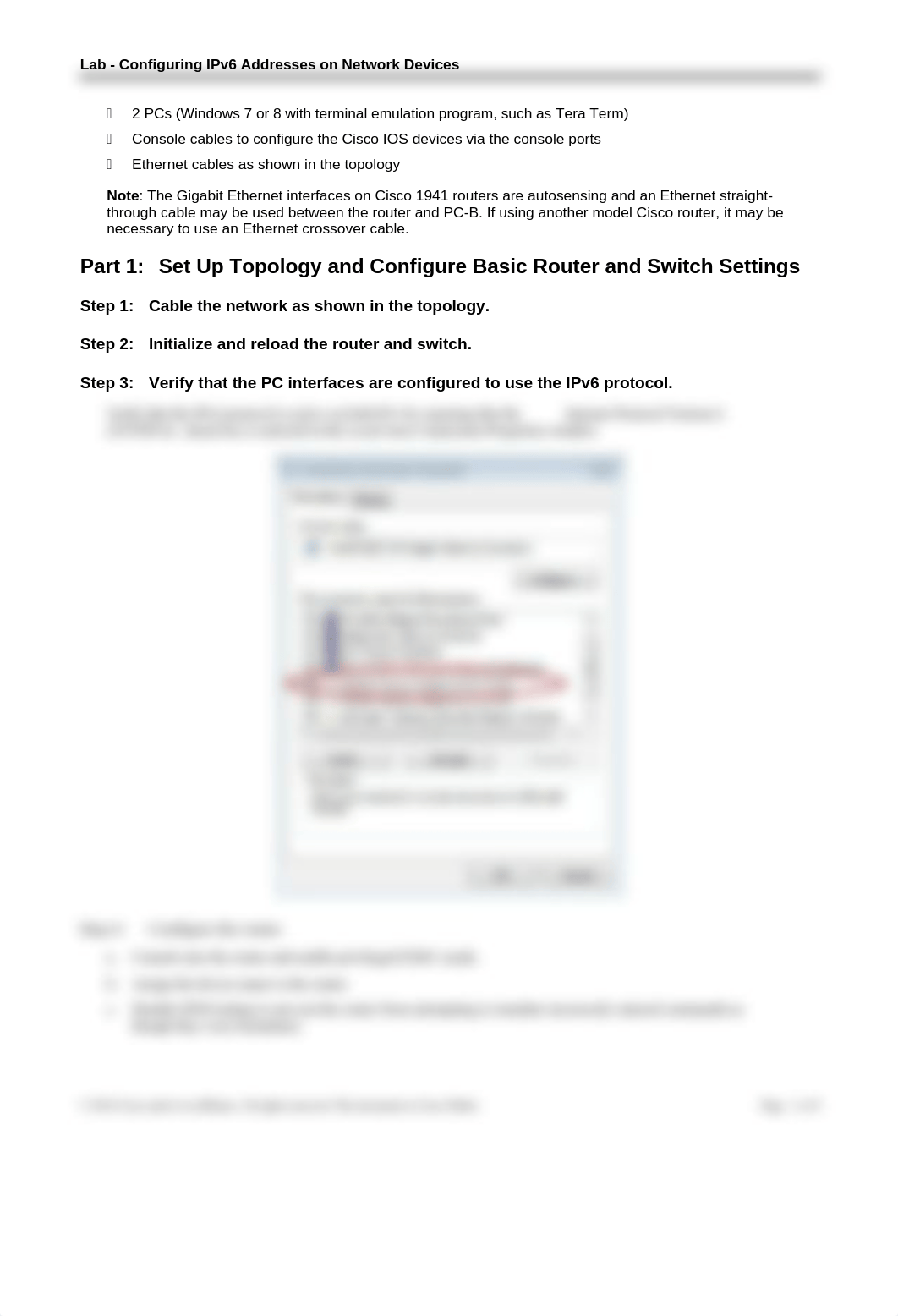 8.2.5.5 Lab - Configuring IPv6 Addresses on Network Devices_d3d0hxsx2to_page2