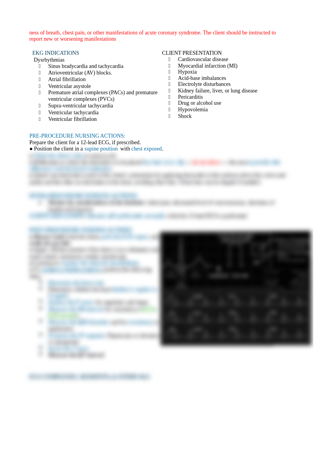 CHAPTER 26 MANAGEMENT OF PATIENTS WITH DYSRHYTHMIAS AND CONDUCTION PROBLEMS.docx_d3d60mg75a3_page2