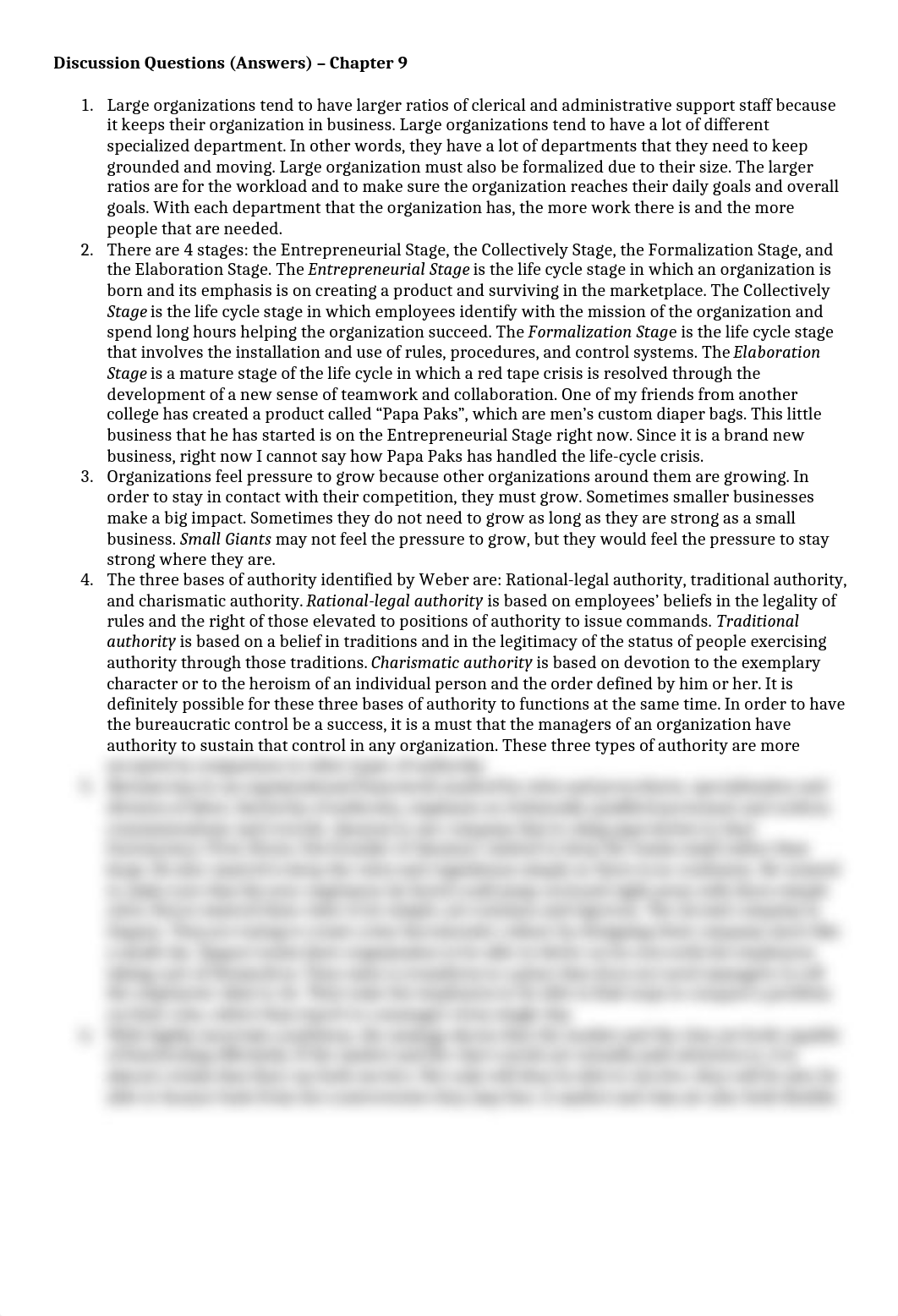 Ch. 9-10 Discussion Questions - Organizational Theory 2018.docx_d3dl0wwfnd5_page1