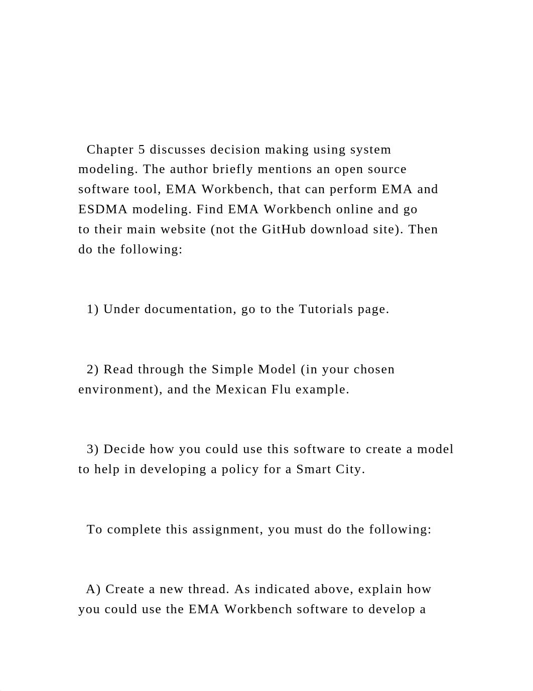 Chapter 5 discusses decision making using system modeling. Th.docx_d3dn4vl3cr5_page2