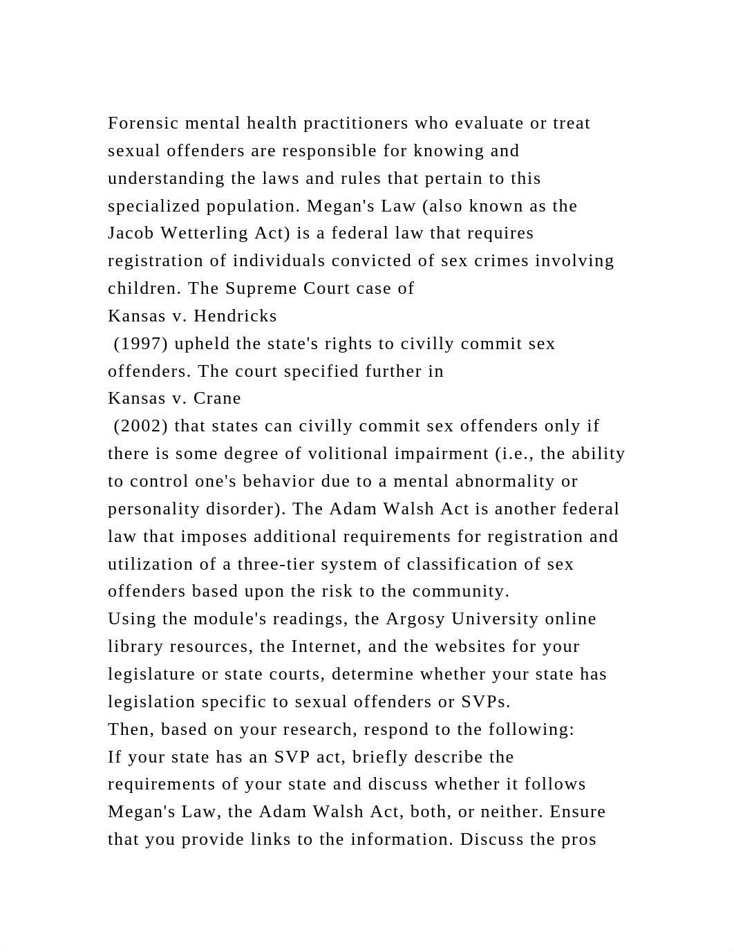 Forensic mental health practitioners who evaluate or treat sexual of.docx_d3dploqswtz_page2