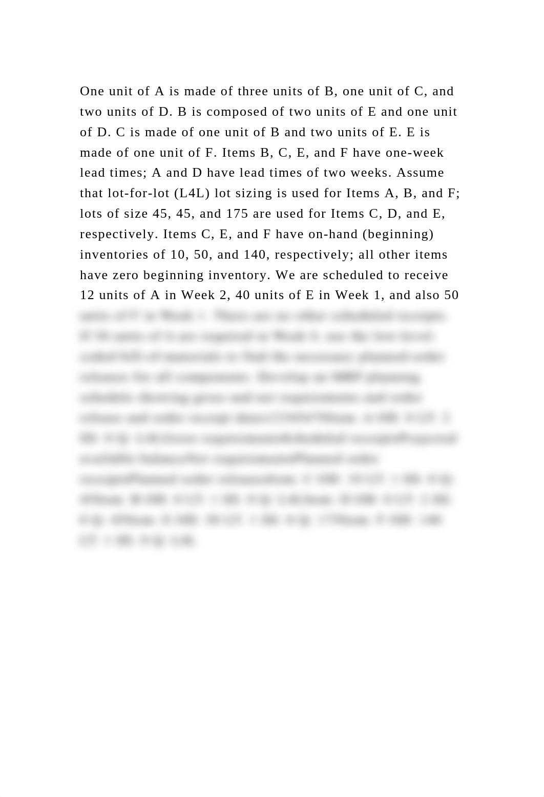 One unit of A is made of three units of B, one unit of C, and two un.docx_d3dq2r7ct4l_page2