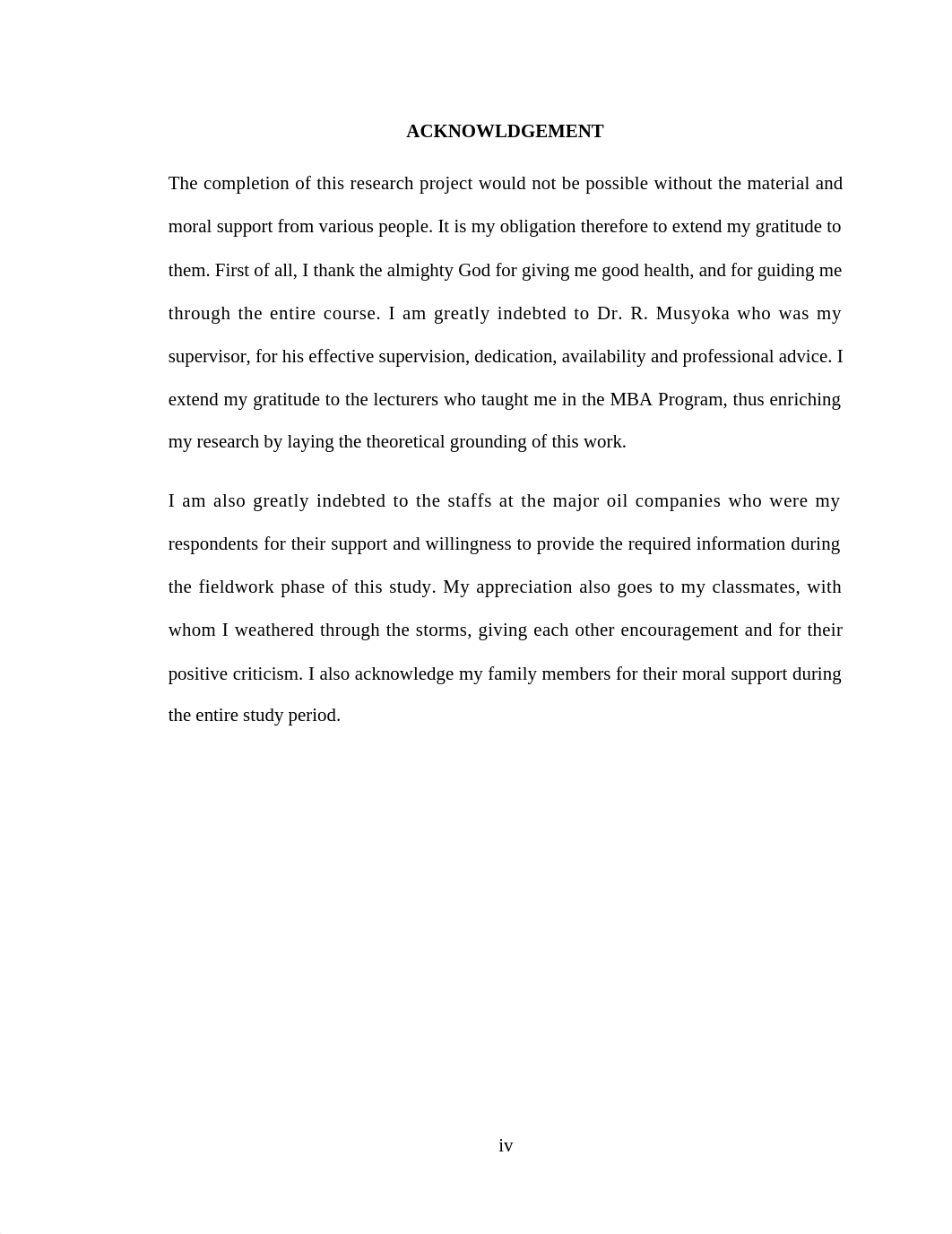 GROWTH STRATEGIES AND PERFORMANCE OF LARGE OIL COMPANIES IN KENYA Rixion(1)_d3eevyf39fs_page4