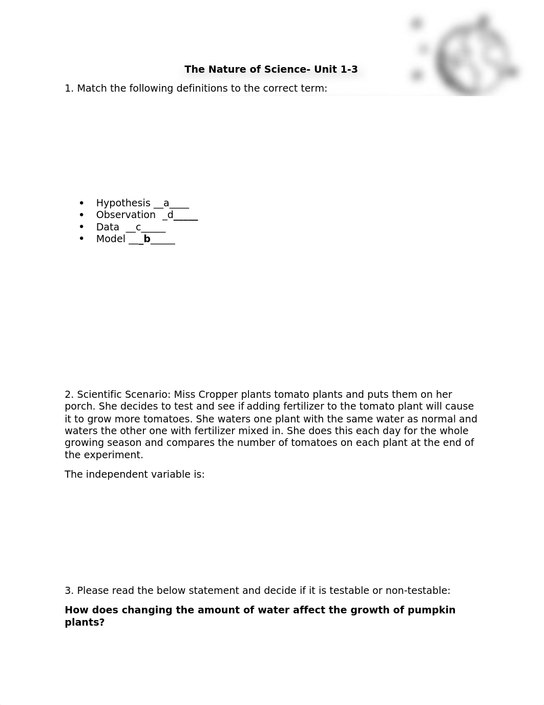 The Nature of Science Study guide answer key grade 8.docx_d3ej14soj3r_page1