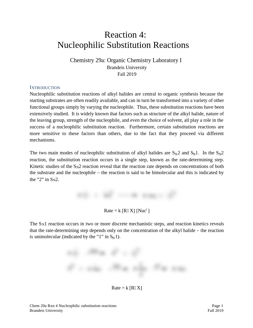 FA19 Chem 29A Rxn 4 Nucleophilic substitution reactions.pdf_d3ezb0roh1z_page1