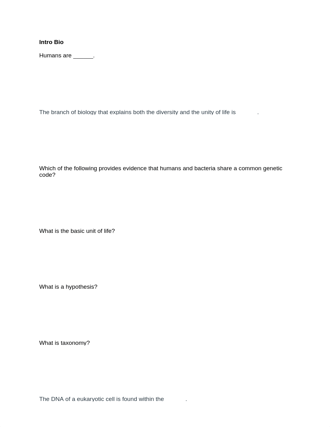 Bio 10 Exam 1- Questions .docx_d3f9lp5cj37_page1