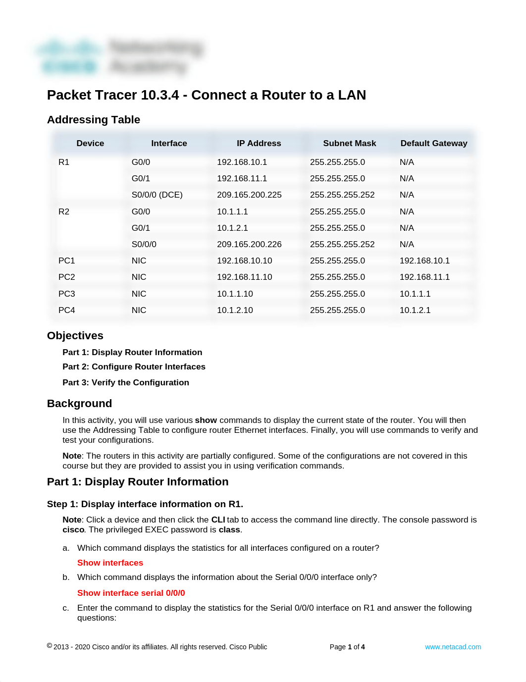 10.3.4 Packet Tracer - Connect a Router to a LAN-completed.docx_d3fcif082ub_page1