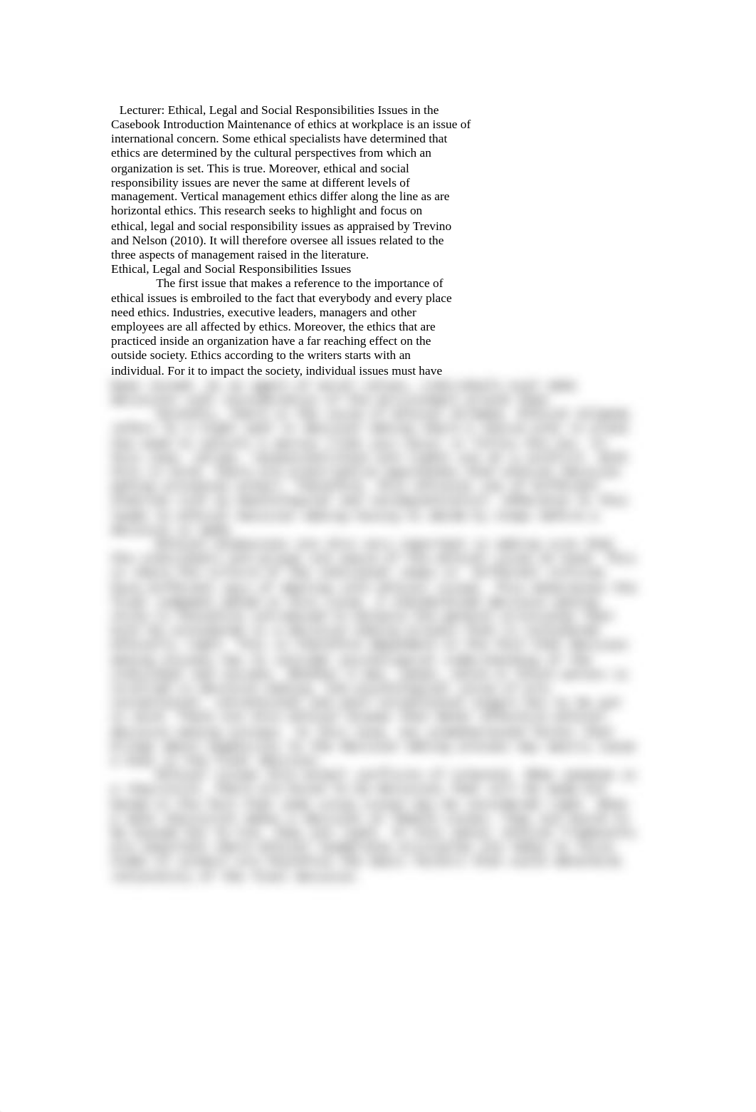 Ethical, Legal and Social Responsibilities Issues in the Casebook essay.doc_d3fgkgvhmvp_page1