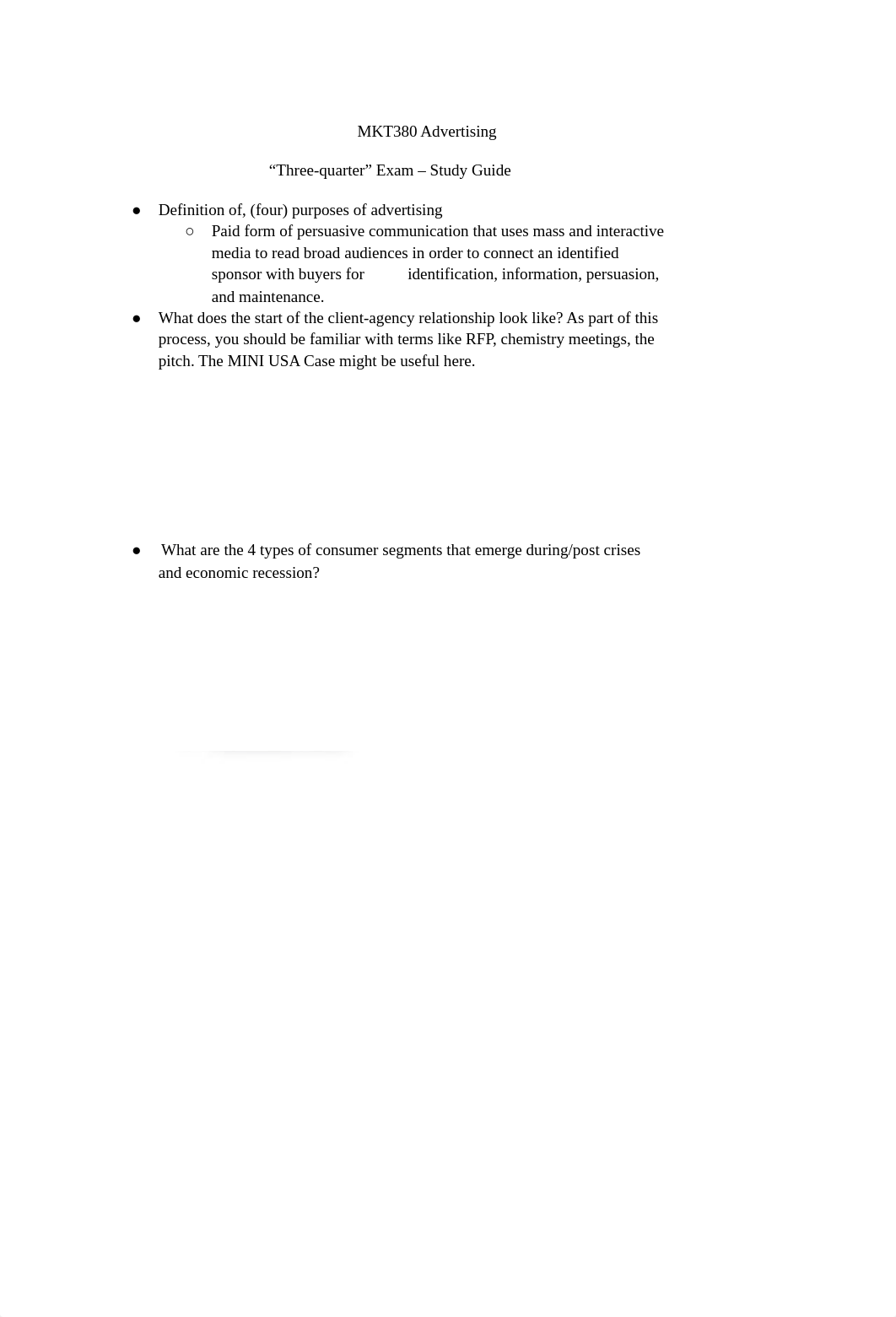 MKT 380 Exam Study Guide.docx_d3fhnmju9ry_page1