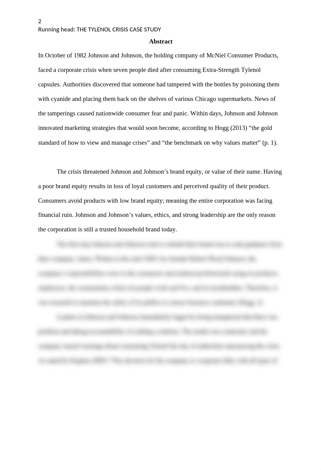 Tylenol Case Study Paper.docx_d3fhyejf8py_page2