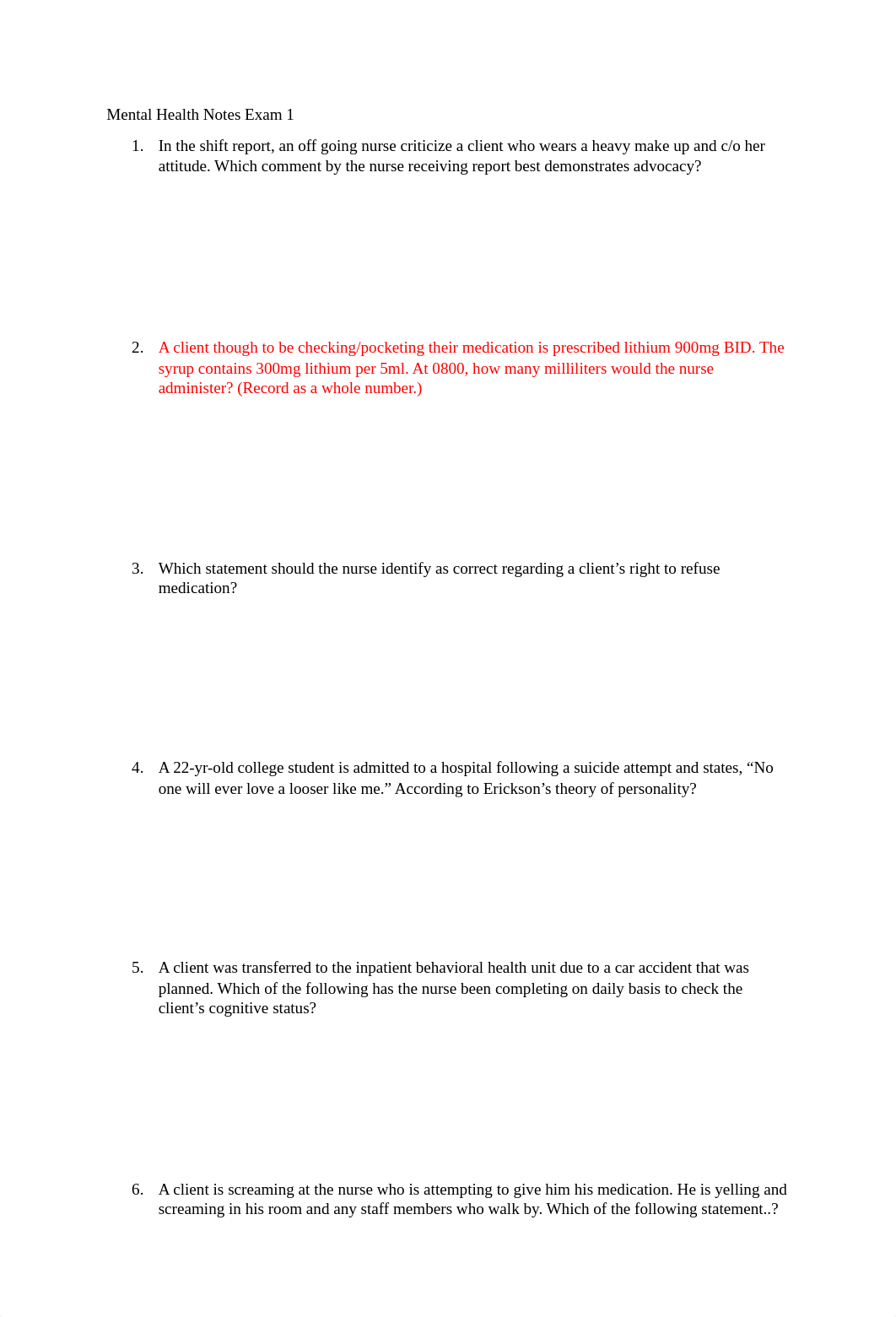 Mental Health Notes Exam 1.docx_d3fl2agolxk_page1