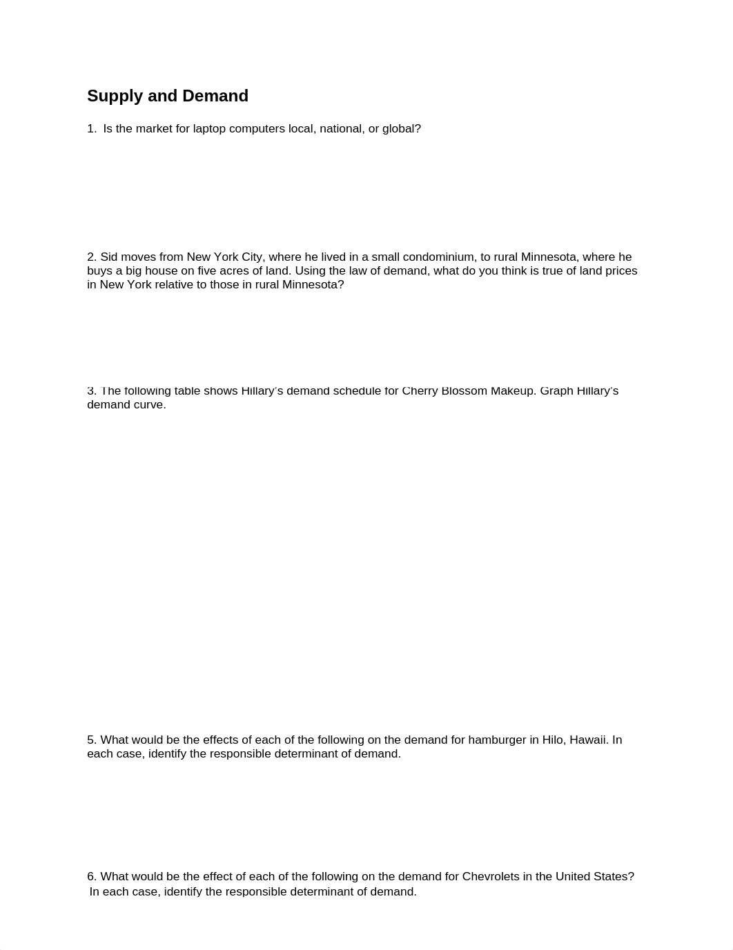 Supply and Demand
1. Is the market for laptop computers local, nationa_d3fmgcjejpm_page1