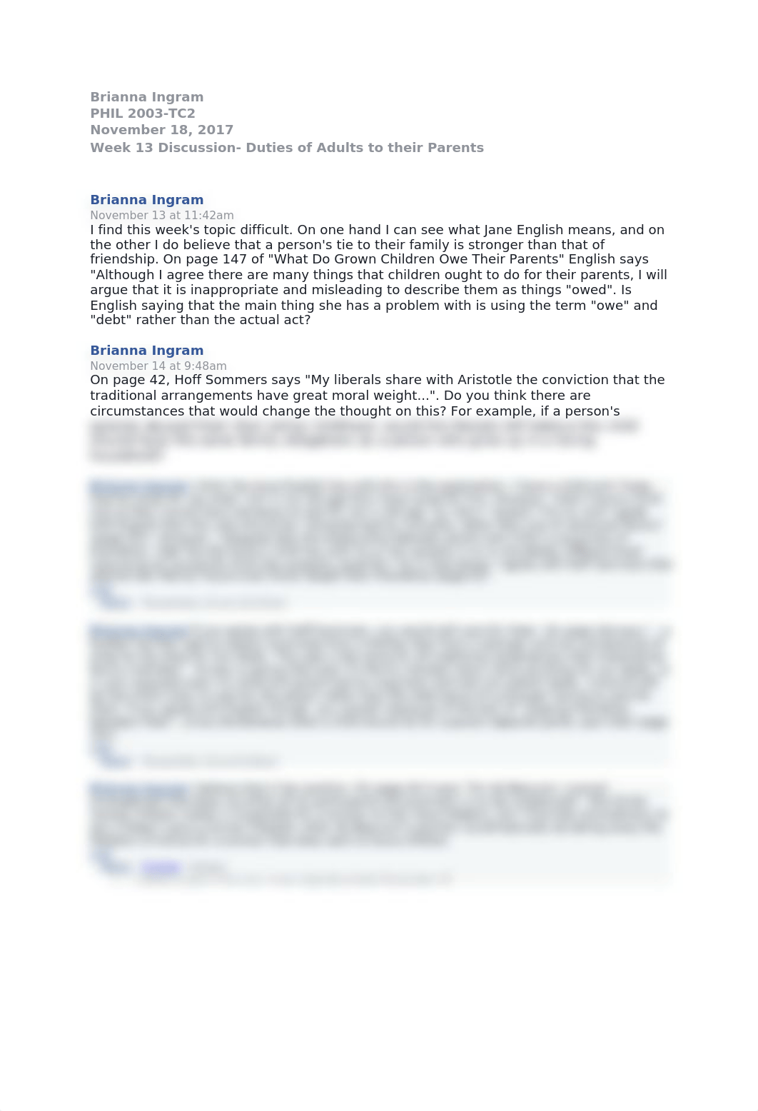 Philosophy Discussion- Week 13 Duties of Adults to their Parents.docx_d3ftkdwr8ml_page1