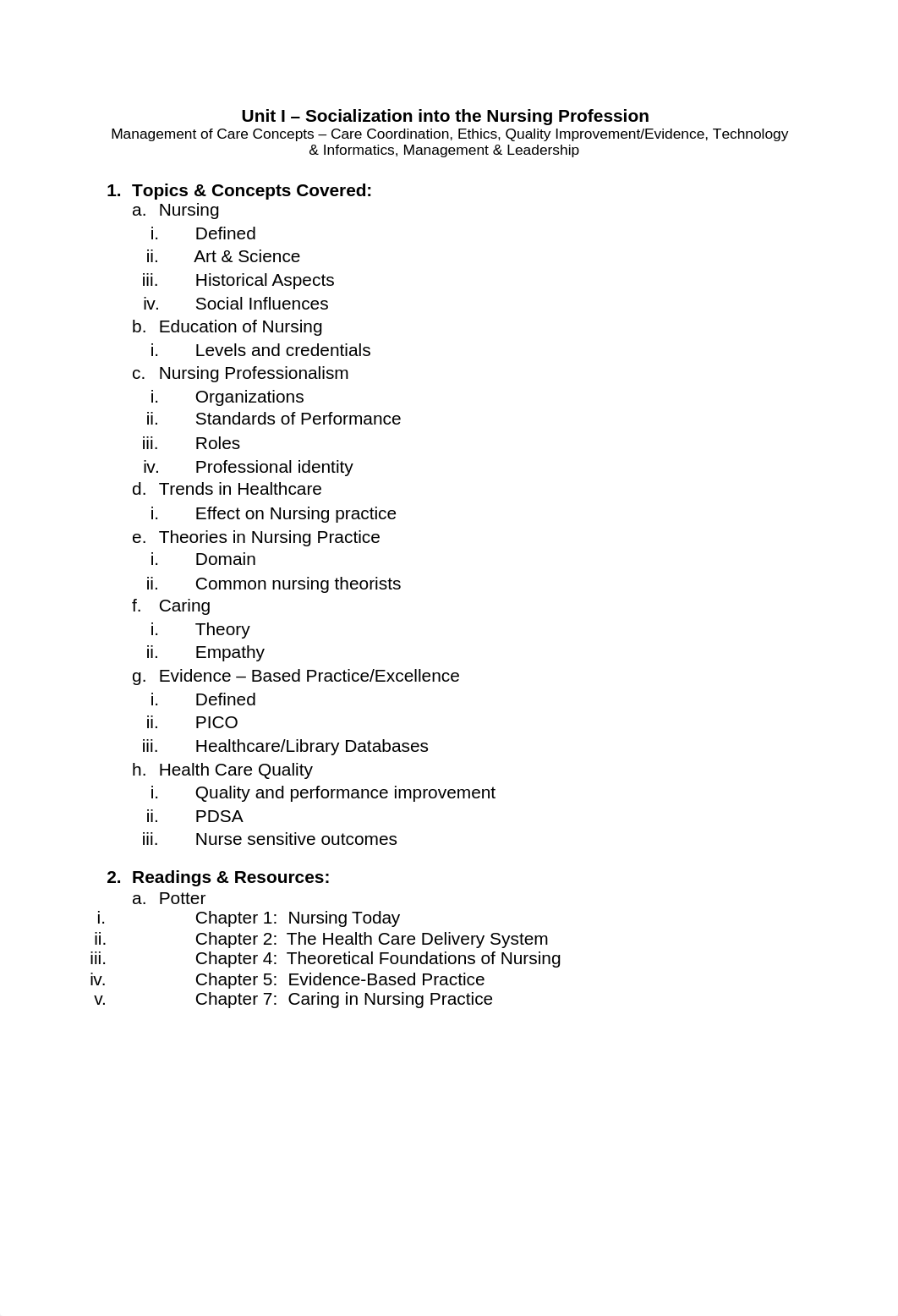 NURS 100 Unit 1 Topics-Readings- Objectives.docx_d3fxiu3gksg_page1