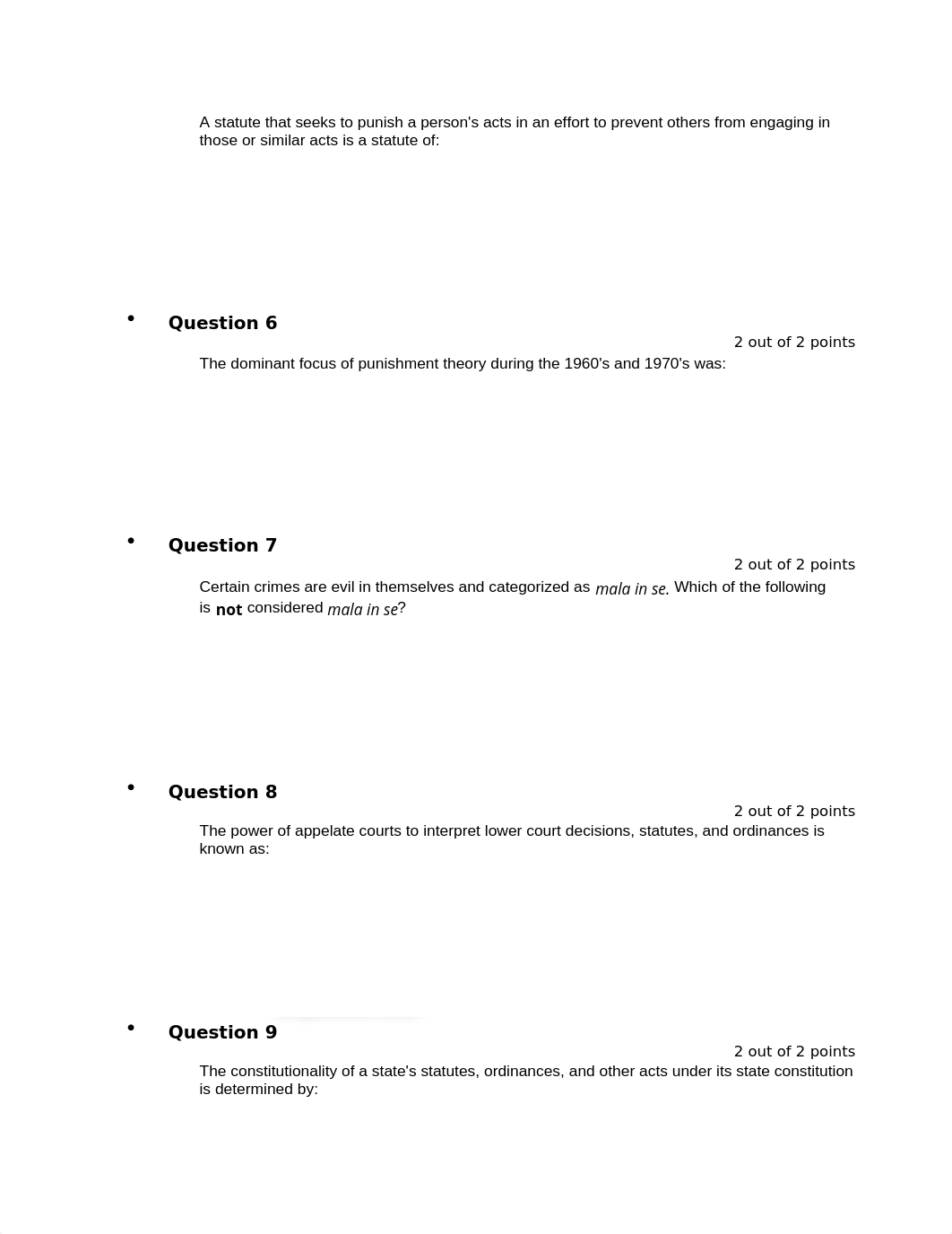 Final Exam Review - Intro to Criminal Law.docx_d3g6116zljc_page2