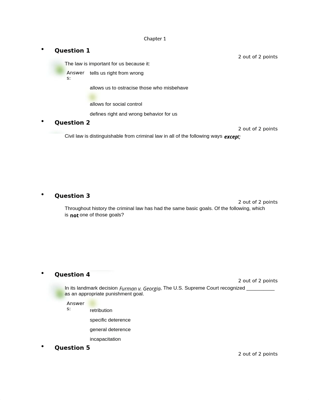 Final Exam Review - Intro to Criminal Law.docx_d3g6116zljc_page1