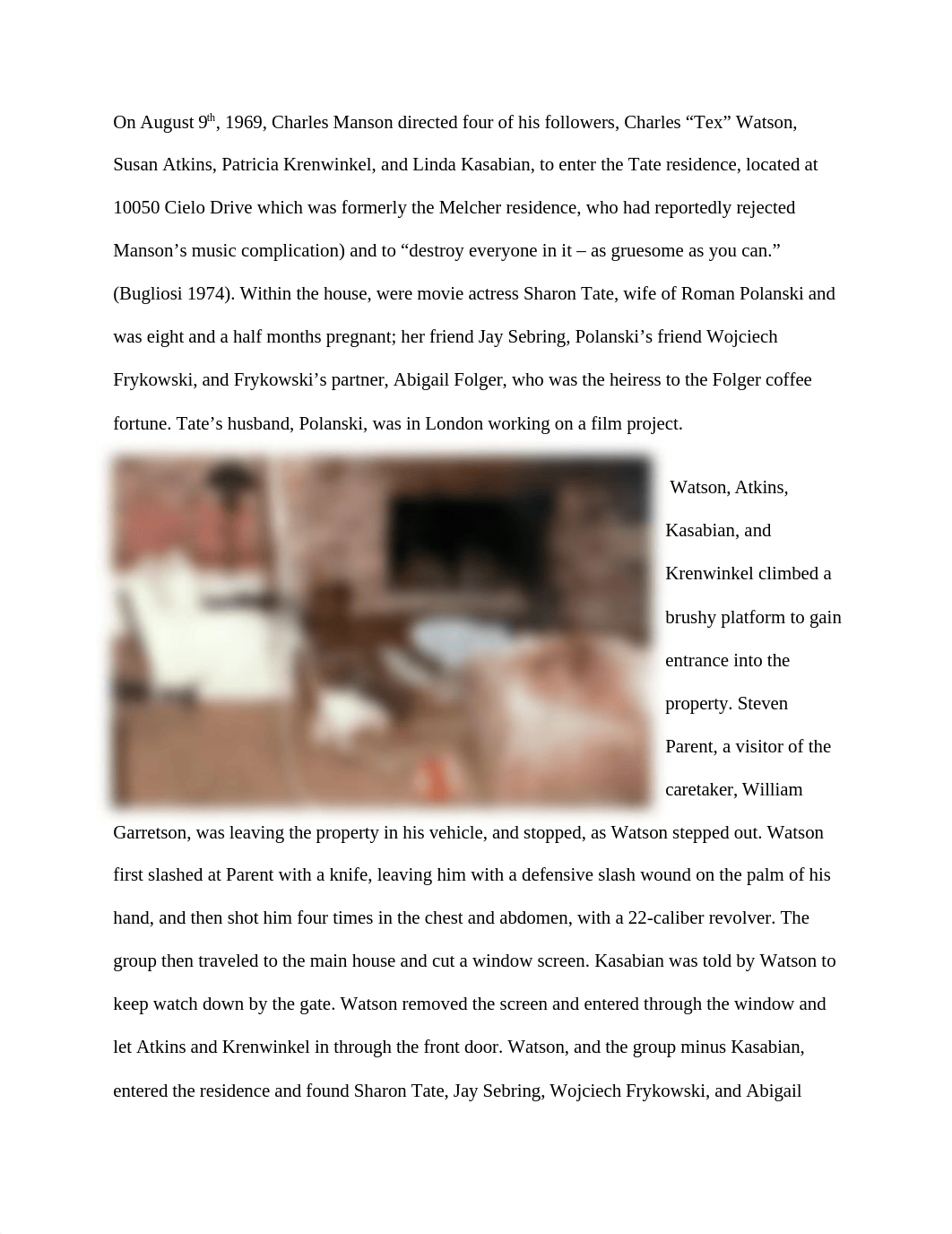 Forensic Crime Scene Investigation Jenna Church Research Paper Charles Manson.docx_d3g70gxulc5_page2