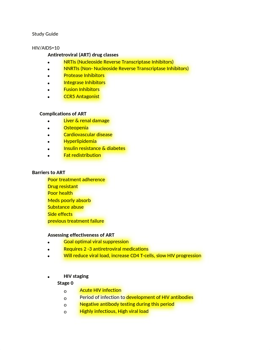 HIV-LUPUS-ALLERGIC REACTIONSStudy Guide Exam 5 Part 2.rtf_d3gbj4fkn3w_page1