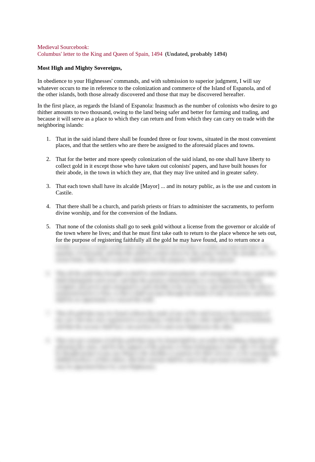 Columbus' letter to the King and Queen of Spain, 1494.docx_d3glrjkotg2_page1