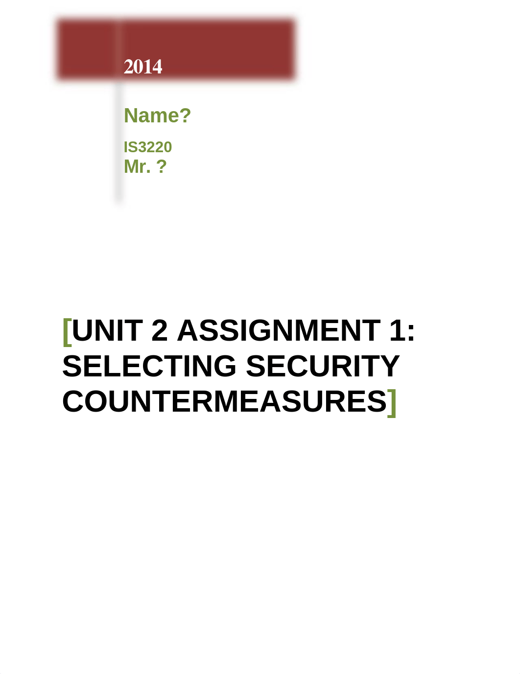 Unit 2 Discussion 1_Selecting Security Countermeasures_d3gq6me7wgi_page1