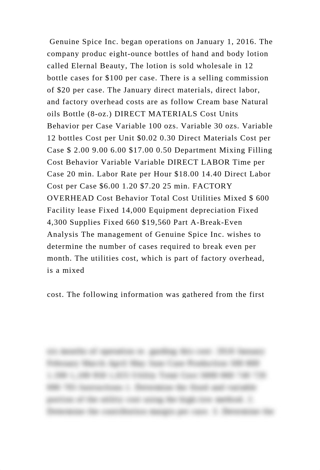 Genuine Spice Inc. began operations on January 1, 2016. The company p.docx_d3gz5hebxdg_page2