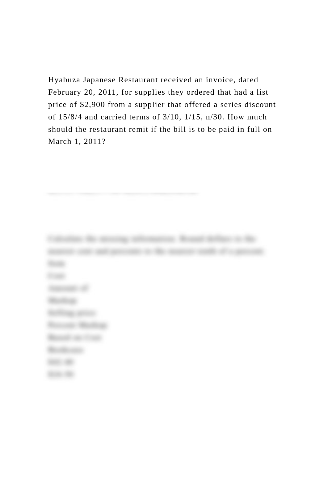 Calculate the net price factor (as a ) and net price (in $) b.docx_d3hg3nbawag_page3