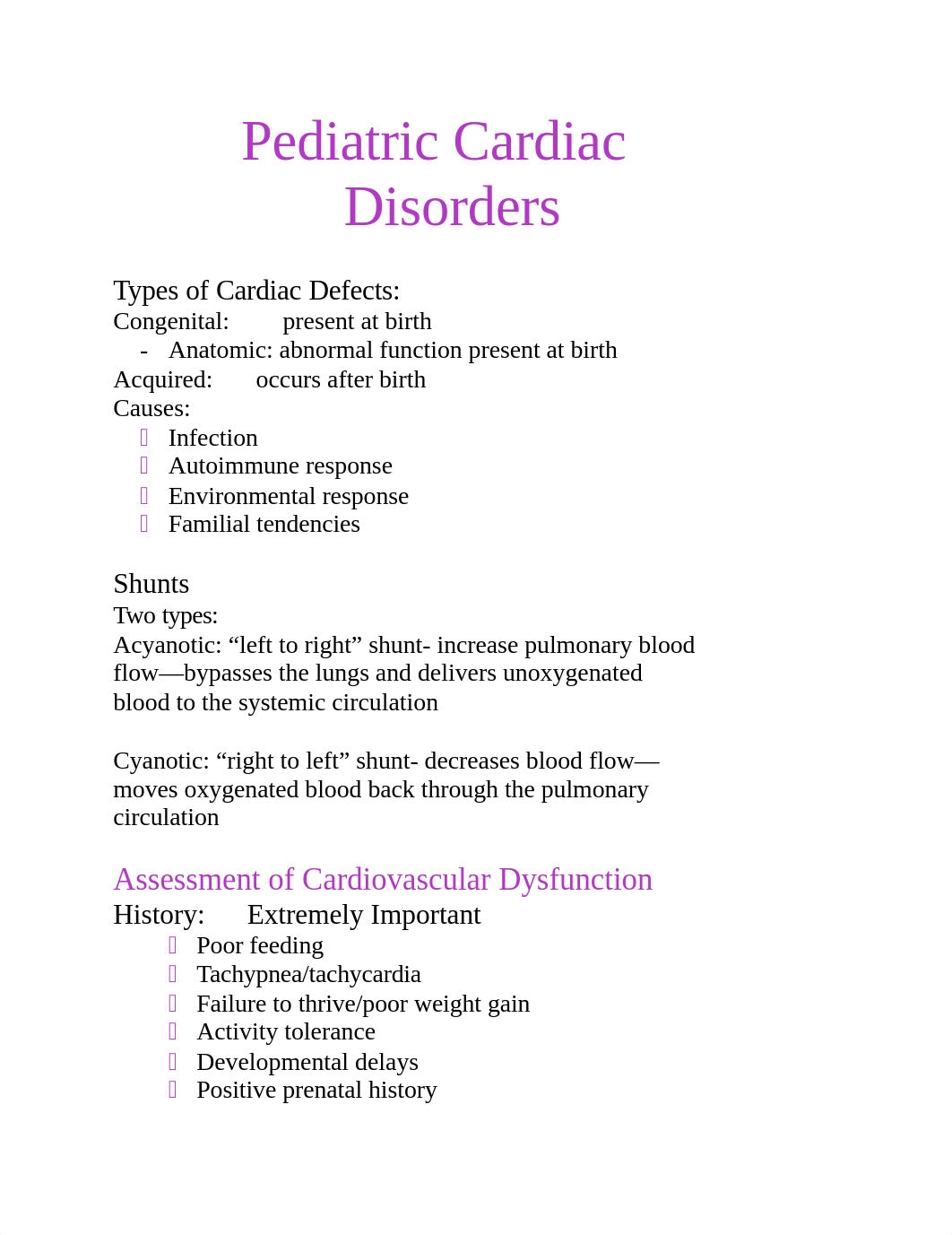 Pediatric Cardiac Disorders 2020.docx_d3hi6ywbv8g_page1