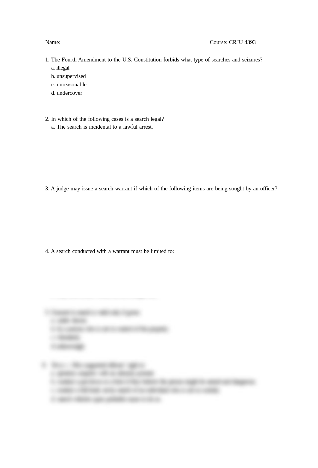 Law Enforcement Pretest - STUDENT.docx_d3hz1m086s4_page1