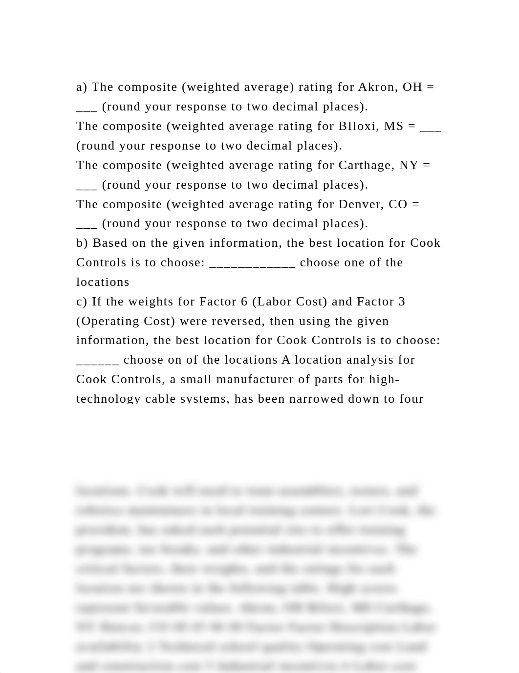 a) The composite (weighted average) rating for Akron, OH = ___ (roun.docx_d3hzrdqgvv1_page2