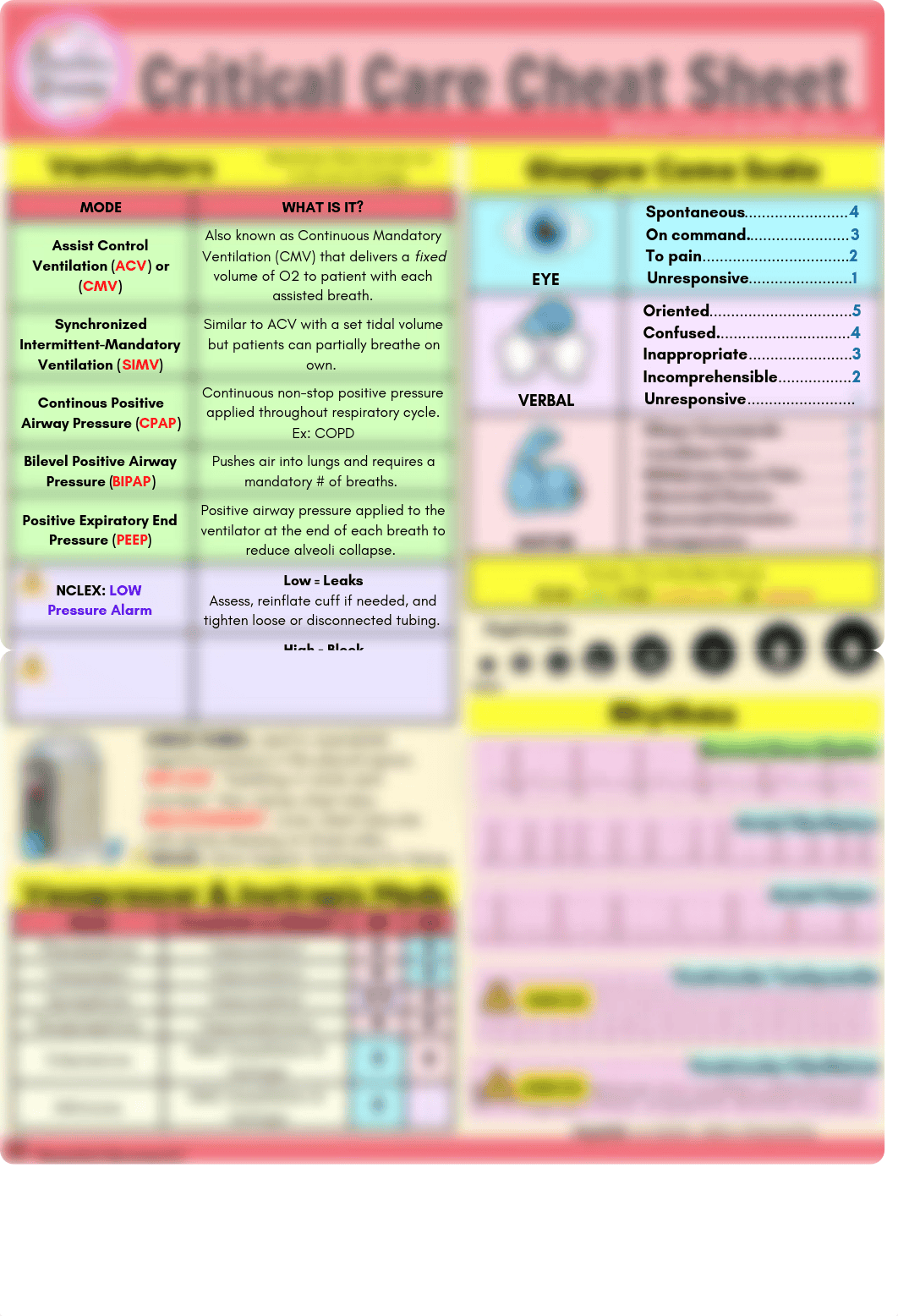 Critical Care Cheat Sheet Freebie.pdf_d3hzztfo7w2_page1