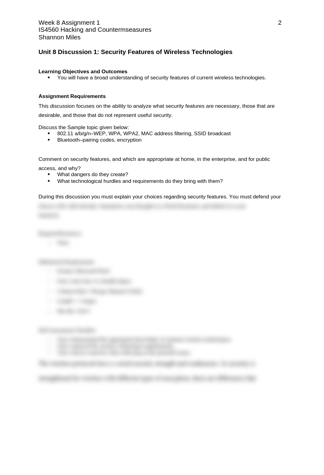 Week 8 Discussion 1 Security Features of Wireless Technologies_d3i3ecw9tnd_page2