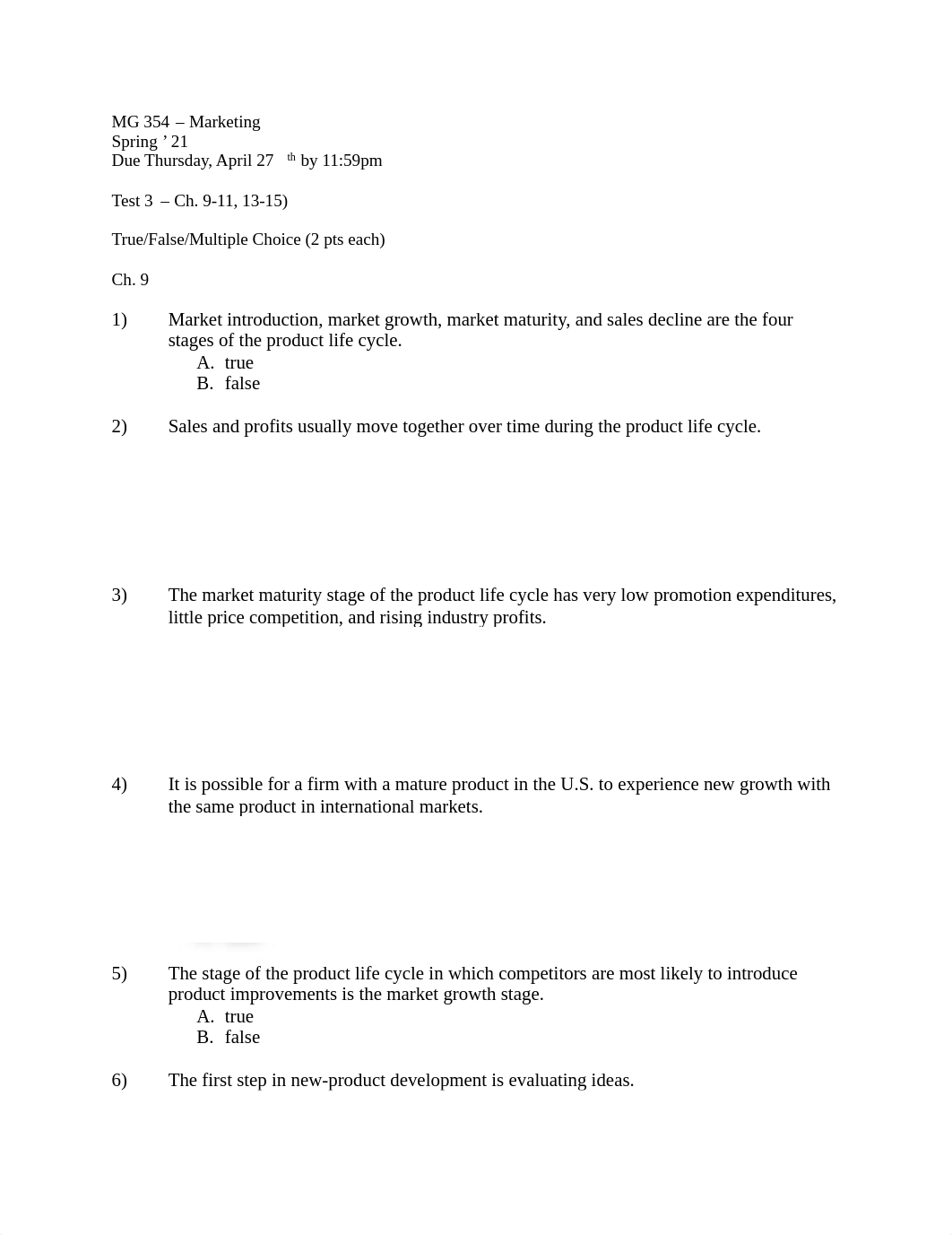 MG 354 Test 3 Ch. 9-11, 13-15  Spring 21 (2).pdf_d3iczziuv3c_page1