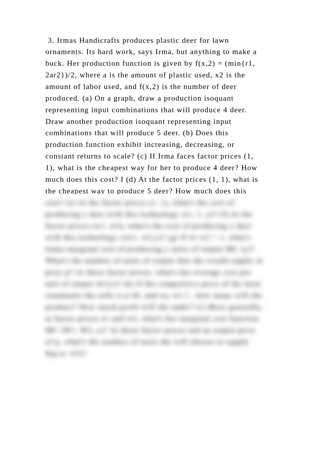 3. Irmas Handicrafts produces plastic deer for lawn ornaments. Its ha.docx_d3iezyu1bub_page2