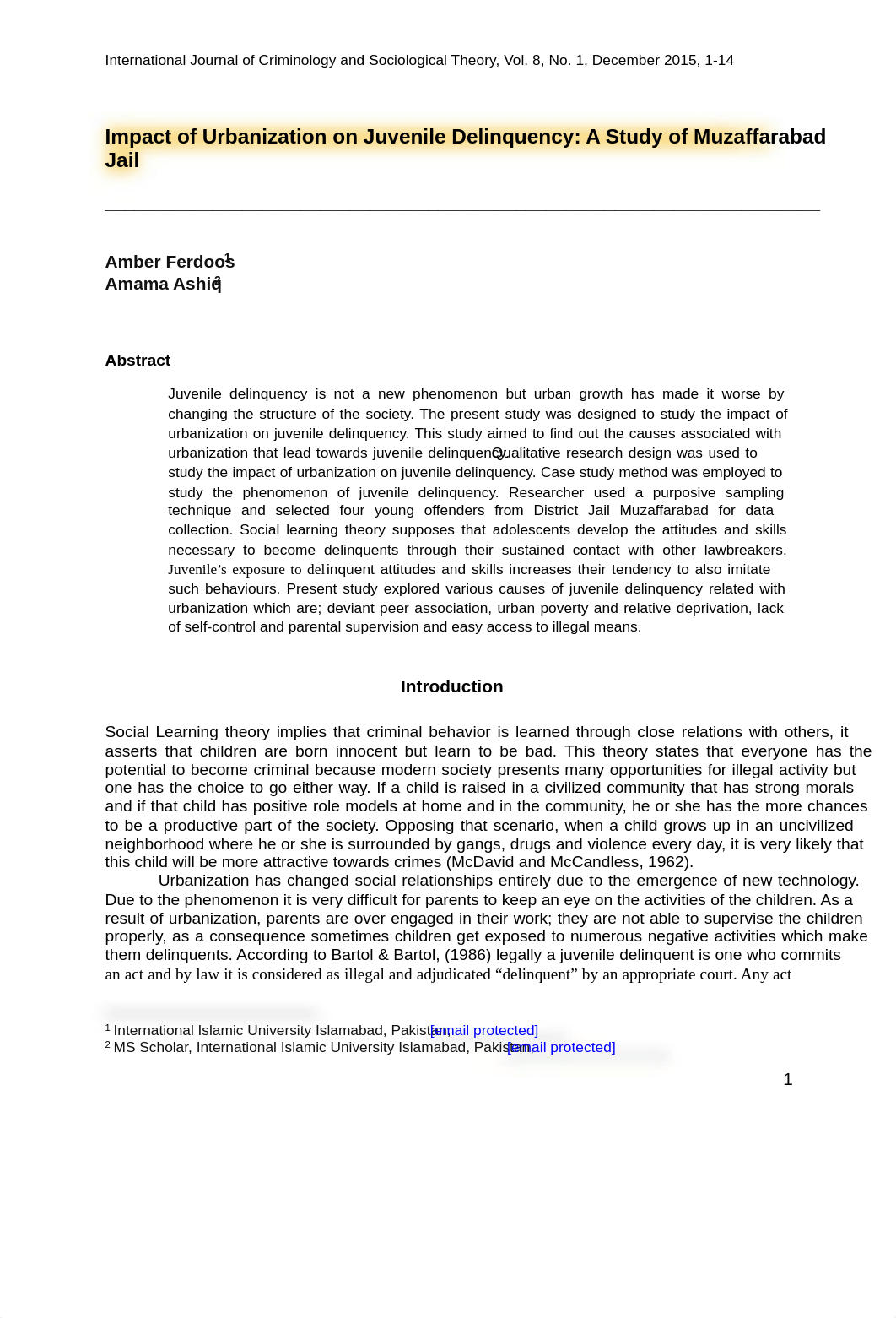 Impact of Urbanization on Juvenile Delinquency: A Study of Muzaffarabad Jail.pdf_d3ifd2rkjzu_page1