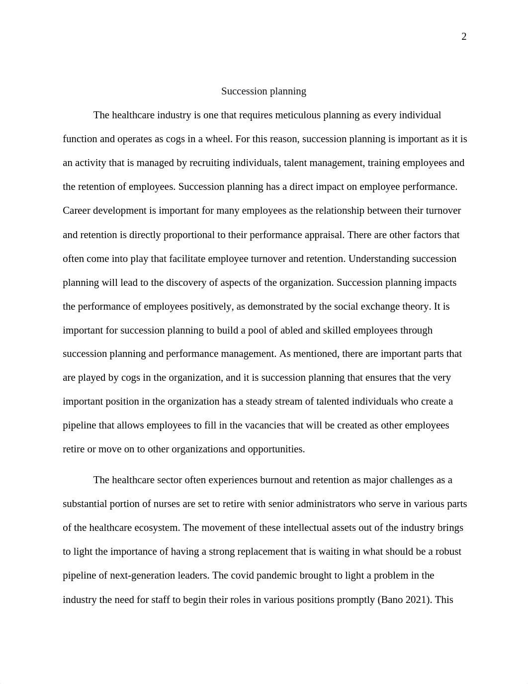 Succession Planning Paper Essay HL340 Prof. Angela Wells makeup essay for module 7 .docx_d3inpghk797_page2