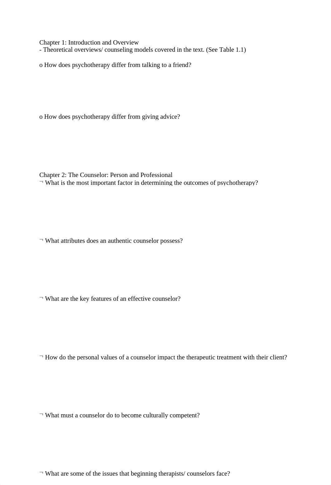 Exam 1 Psychotherapy Study Guide.docx_d3iqva0gtcr_page1