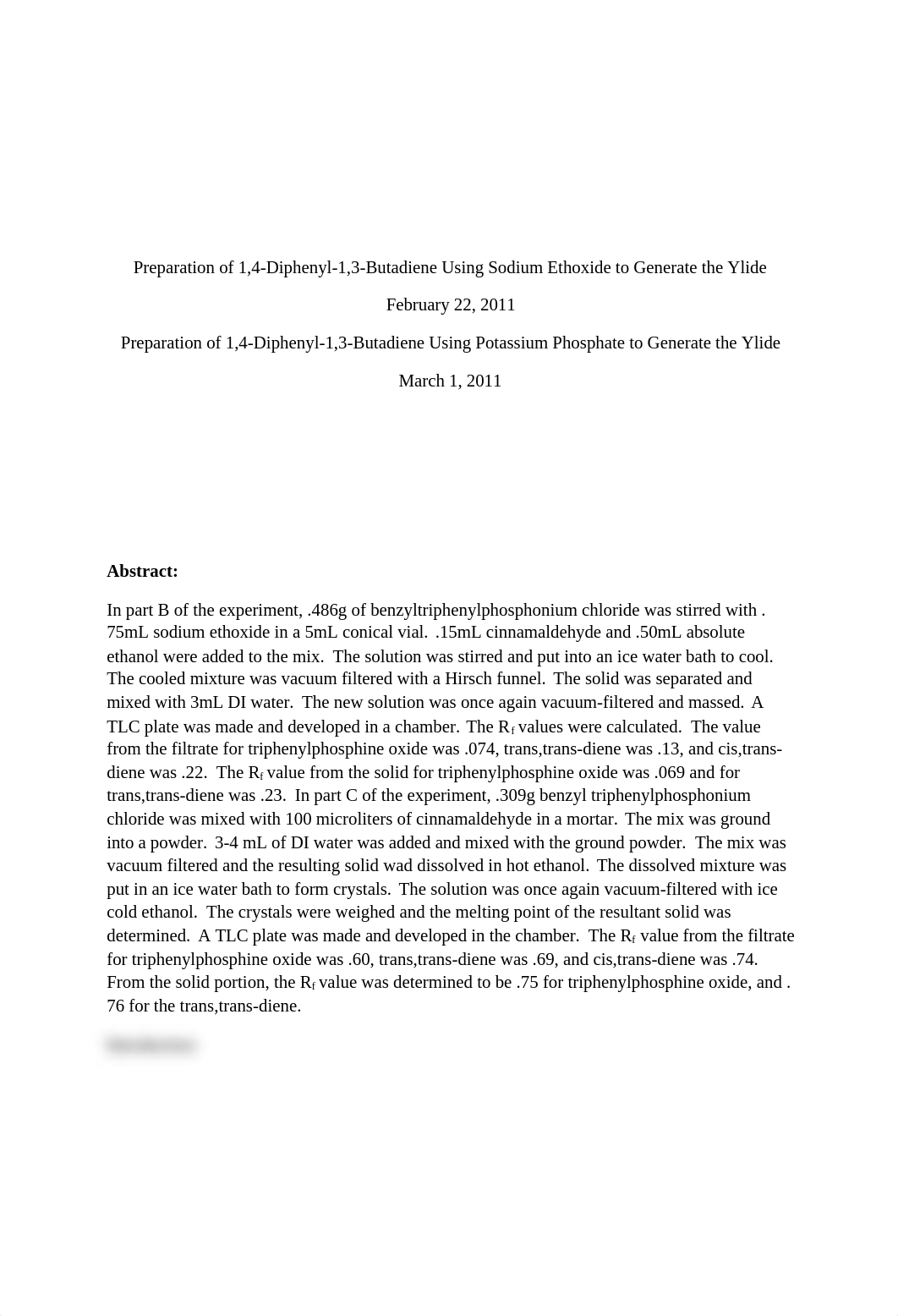 Orgo_Preparation_of_1,4-diphenyl-1,3-butadiene_using_K3PO4.docx_d3isk8rl99o_page1