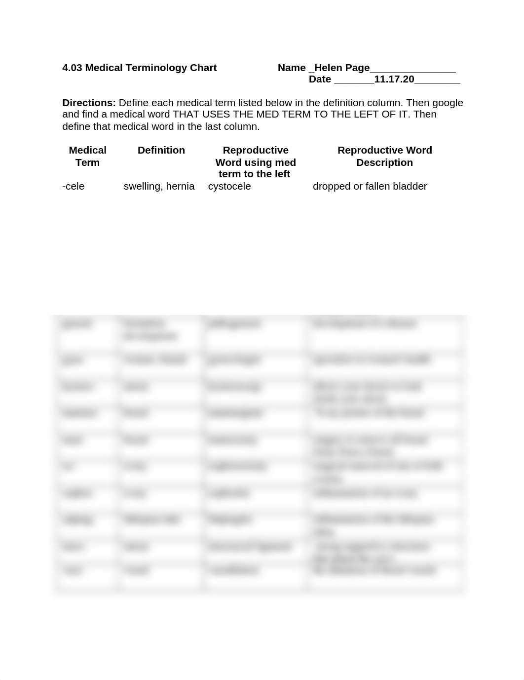 4.03 Medical Terminology Chart.docx_d3iy495nxt3_page1