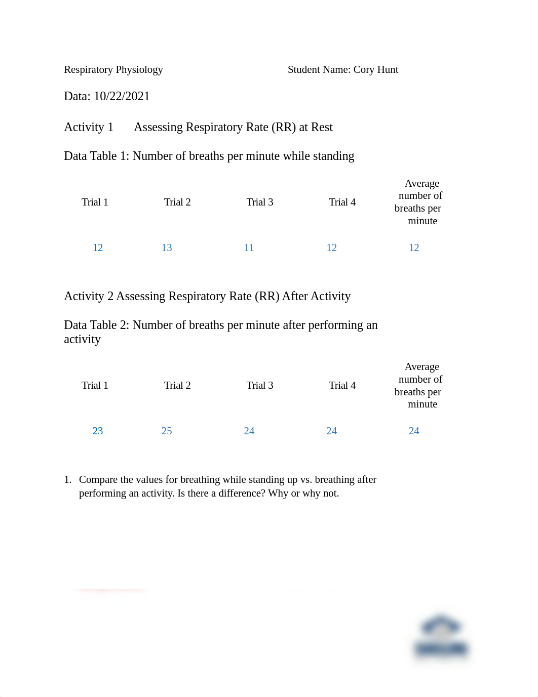 Cory Hunt Respiratory Physiology Lab Worksheet.docx_d3iyfdzz4gh_page1