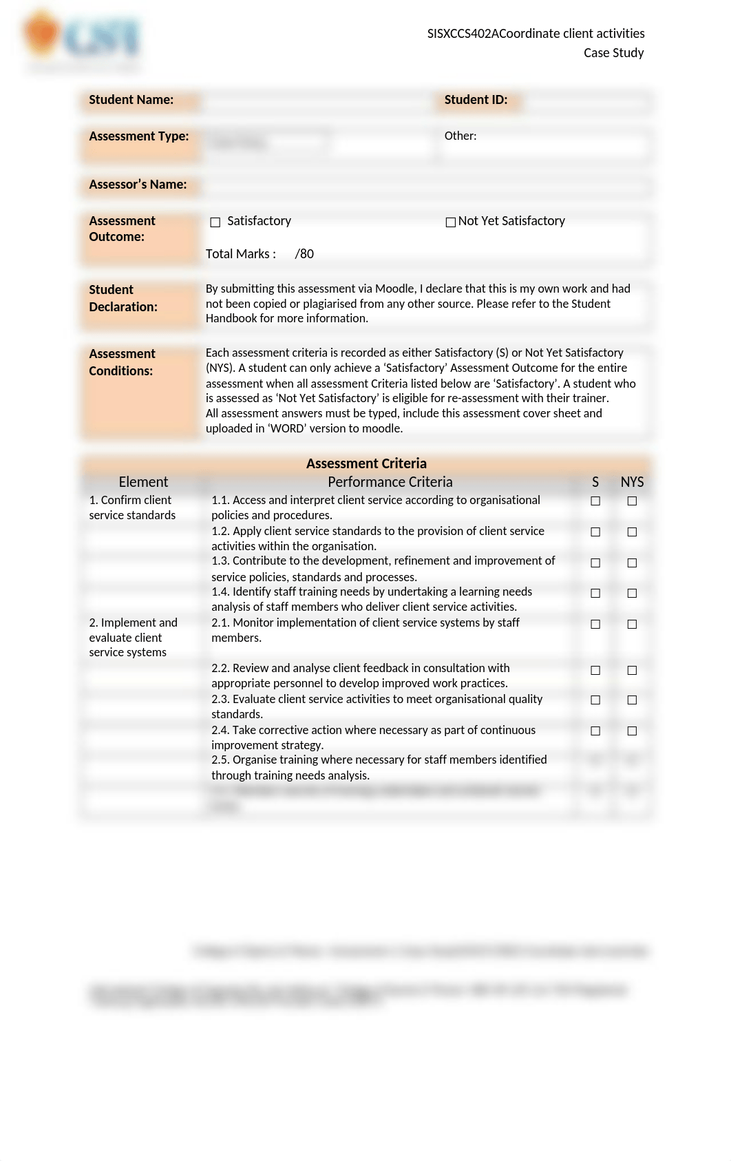 Coordinate Client activities Case Study Assessment - StudentV1.docx_d3j93lx450f_page1