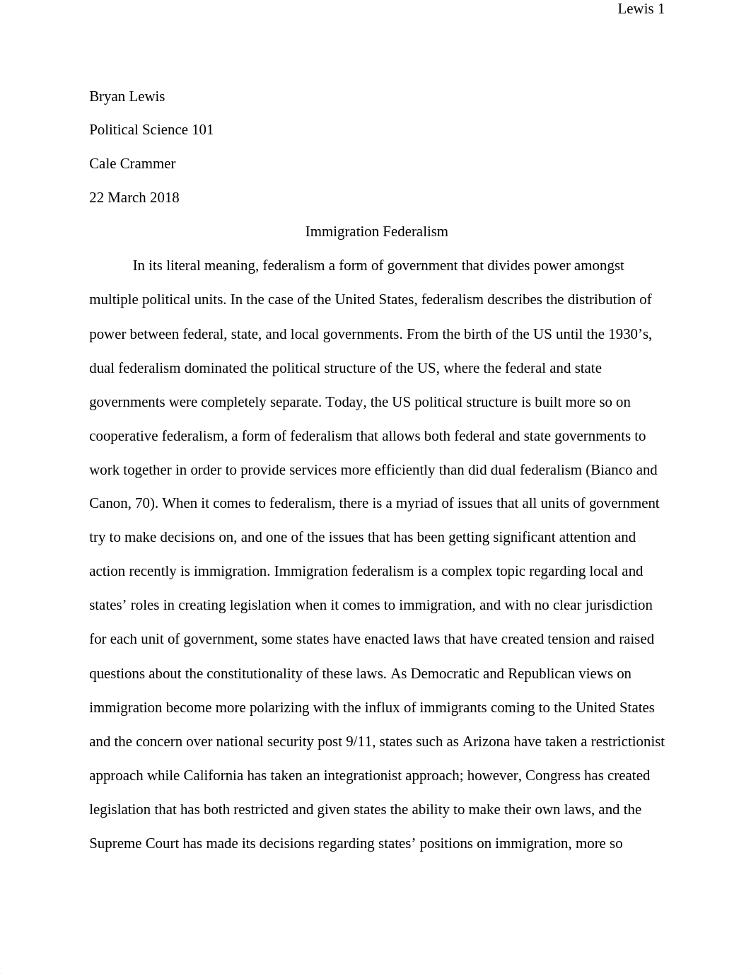 Immigration Federalsim.docx_d3jc61swttx_page1